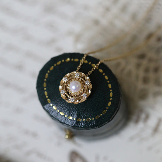 Baroque Wreath Detachable Pearl Necklace
