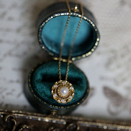 Baroque Wreath Detachable Pearl Necklace