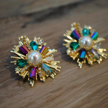 Radiant Crystal Earrings