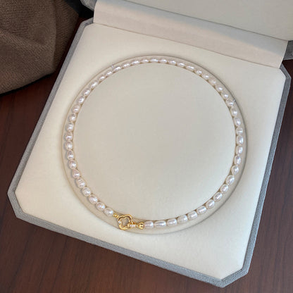 Golden Clover Freshwater Pearl Necklace