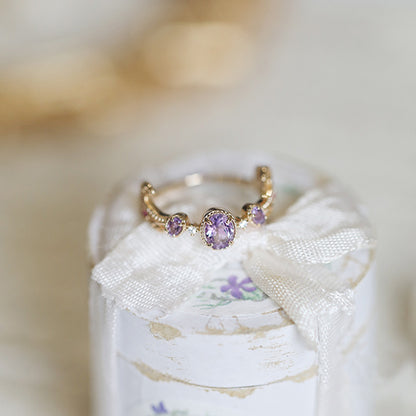 18k Provence Amethyst Ring