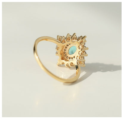 Celestial Starburst Ring