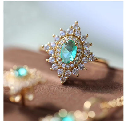 Celestial Starburst Ring