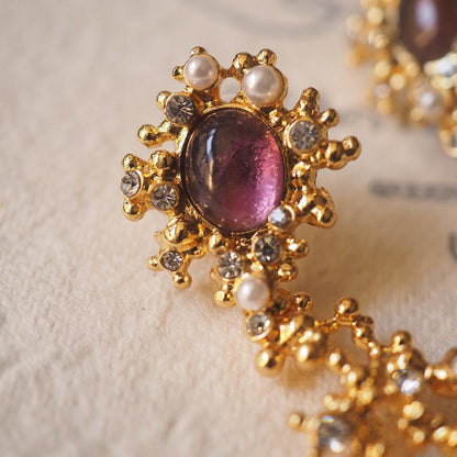 Florentine Golden Drop Earrings