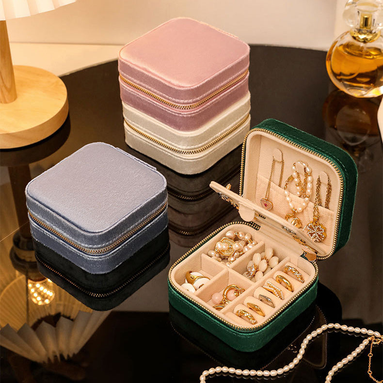 Velvet Jewelry Box