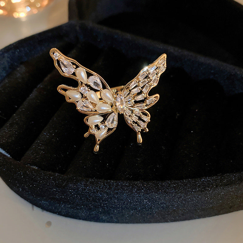 Butterfly Sparkling Ring